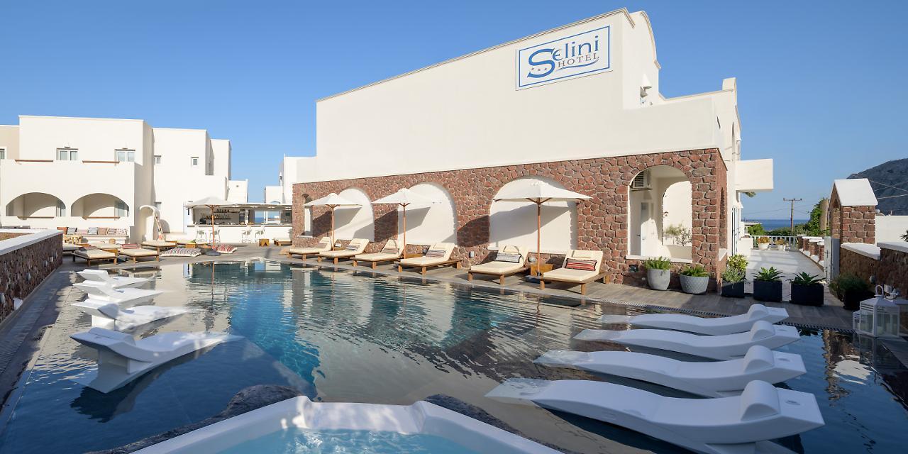 Selini Ηotel Kamári Dış mekan fotoğraf
