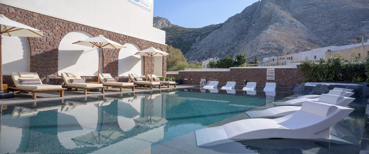 Selini Ηotel Kamári Dış mekan fotoğraf