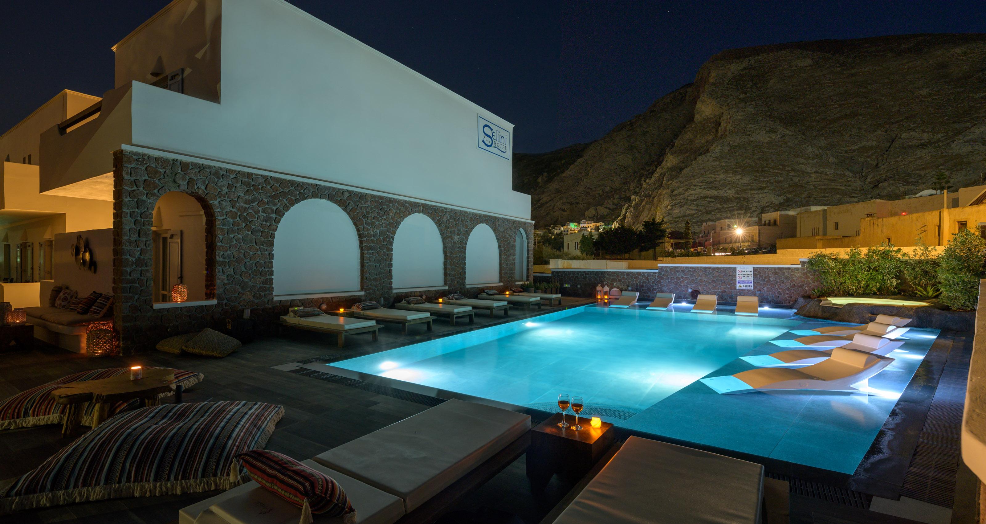 Selini Ηotel Kamári Dış mekan fotoğraf