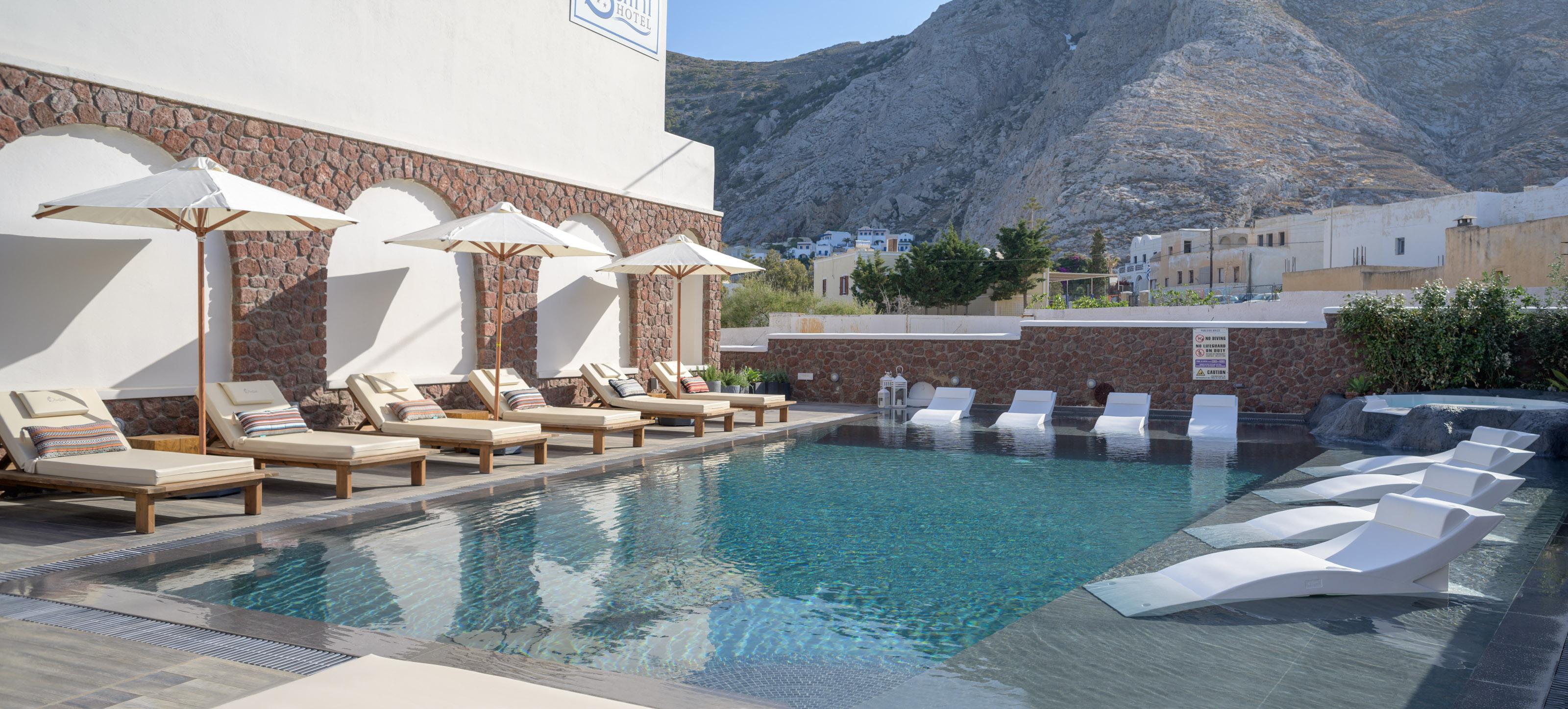 Selini Ηotel Kamári Dış mekan fotoğraf
